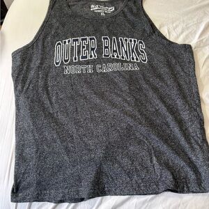 Gray Outer Banks Tank Top